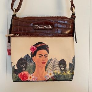 Frida Kahlo Artsy Shoulder or Crossbody Bag